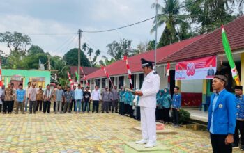 Pemdes Embacang Lama Sukses Gelar Upacara HUT RI Ke-80